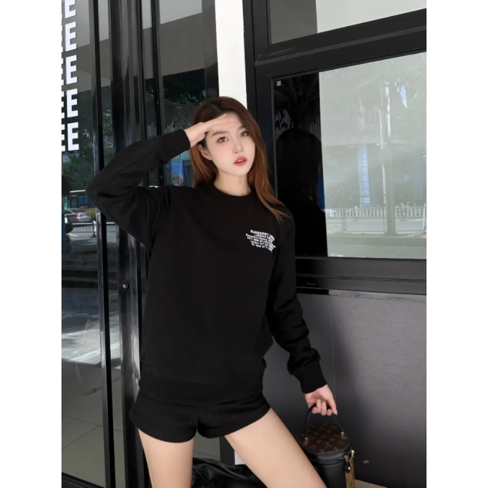 Top Quality  Burberry Limited Sweatshirt Black 