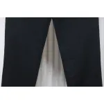 Top Quality Burberry Check Label Cotton Jogging Pants Black 