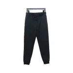 Top Quality Burberry Check Label Cotton Jogging Pants Black 