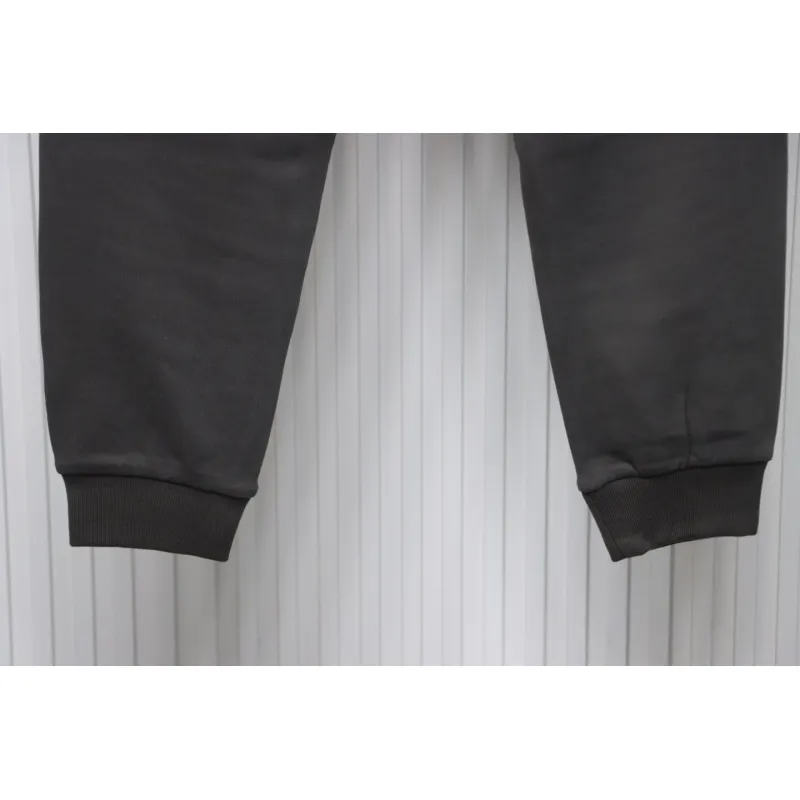 Top Quality Burberry Check Label Cotton Jogging Pants Brown 