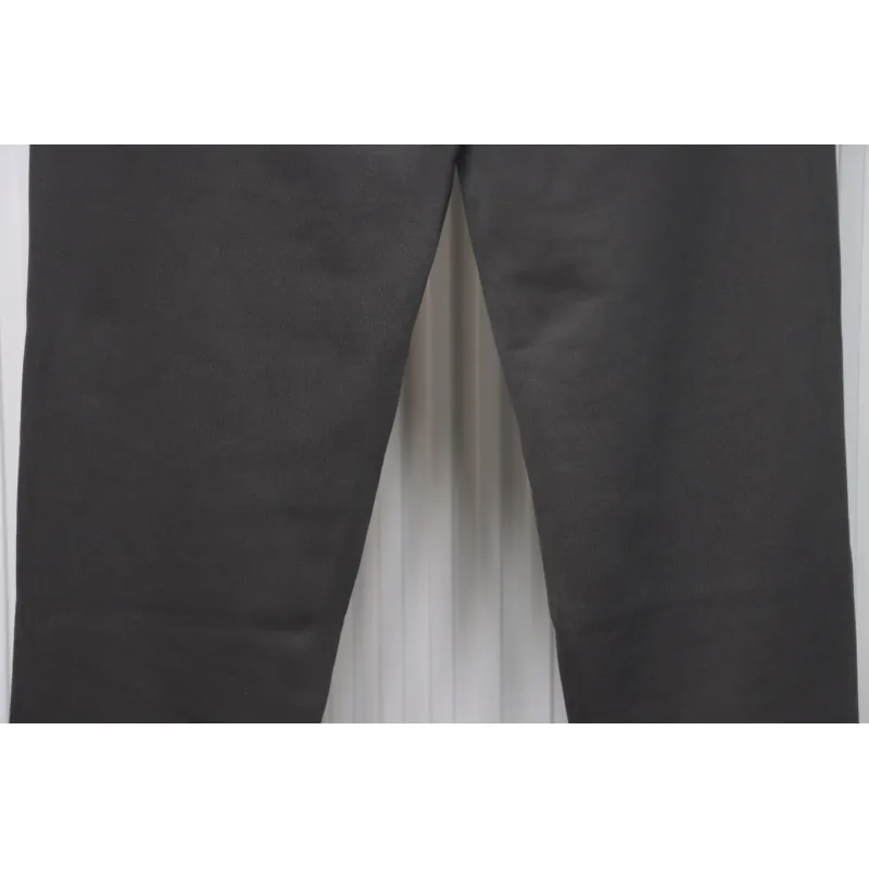 Top Quality Burberry Check Label Cotton Jogging Pants Brown 