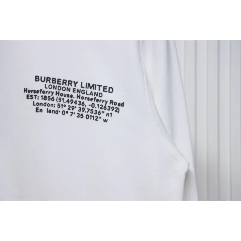 Top Quality Burberry Limited Sweatshirt White 