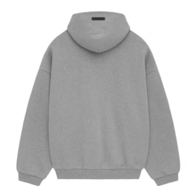 Top Quality Fear of God Essentials Fleece Hoodie Dark Heather  02