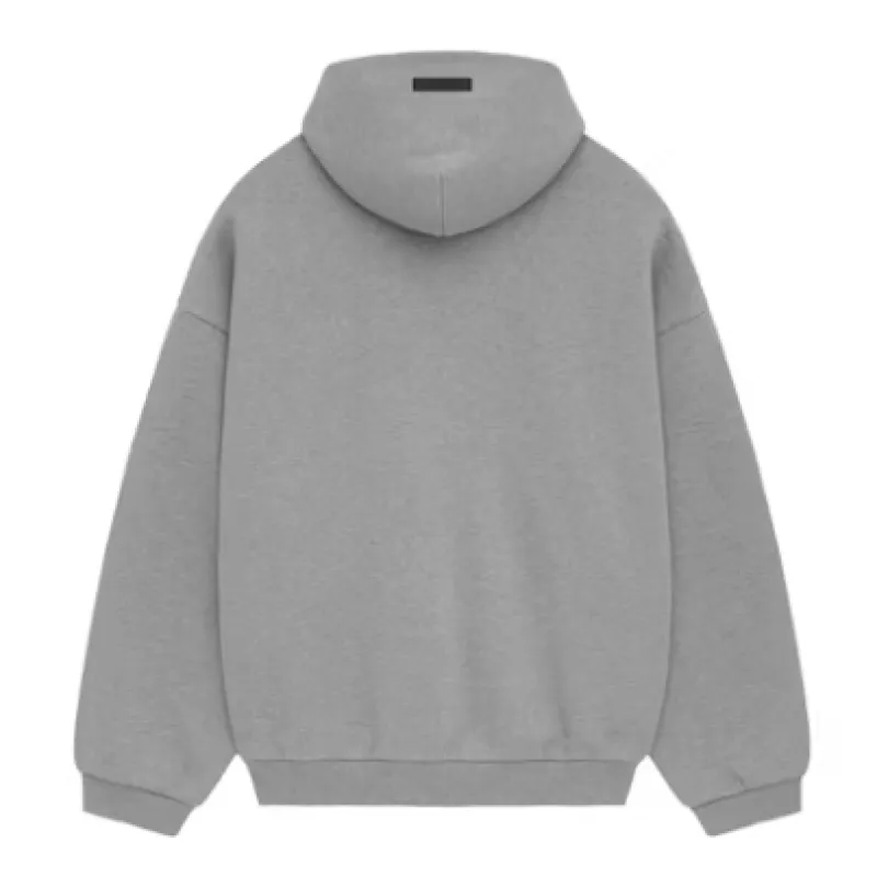 Top Quality Fear of God Essentials Fleece Hoodie Dark Heather 
