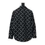 Top Quality Balenciaga Cross Twill Long Sleeve Shirt