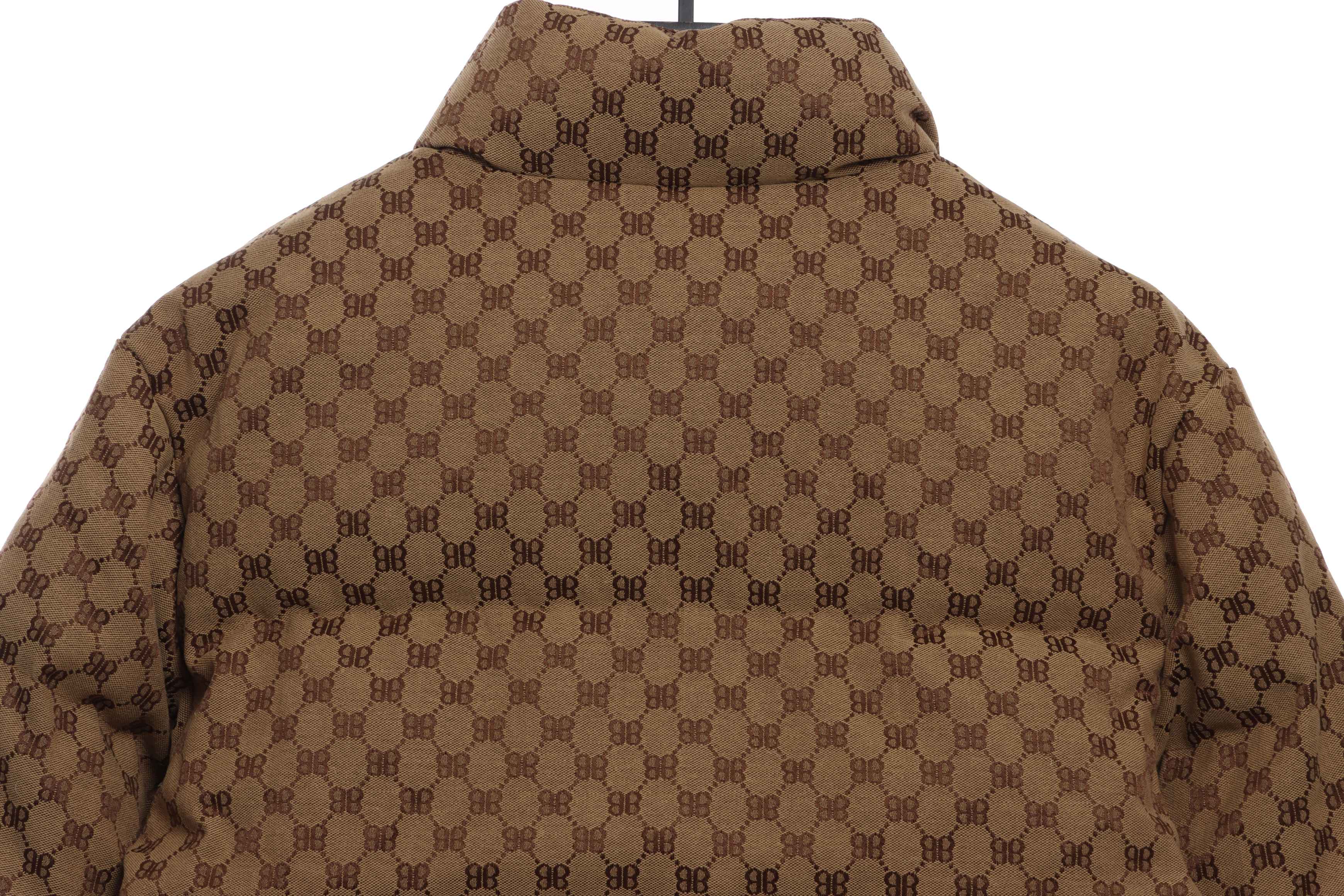 Top Quality     Balenciaga & Gucci Full-print jacquard down jacket 