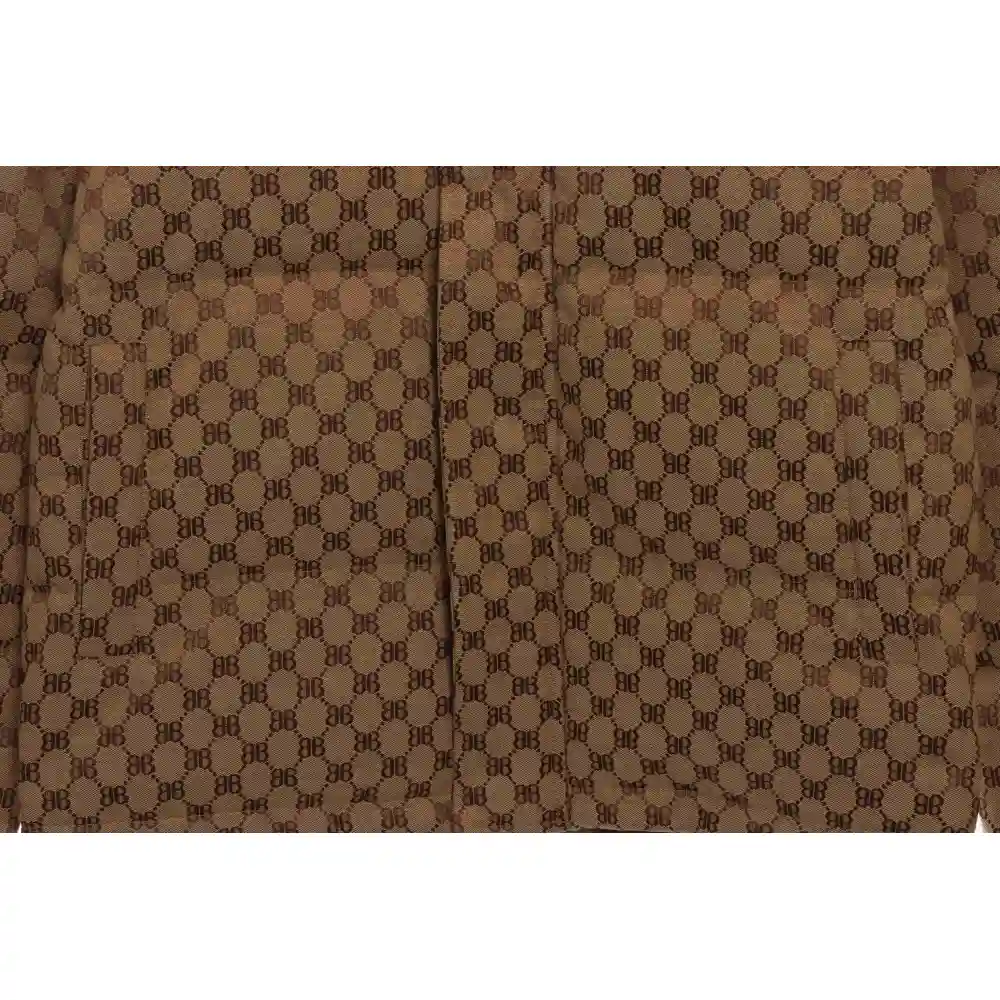 Top Quality Balenciaga & Gucci Full-print jacquard down jacket 