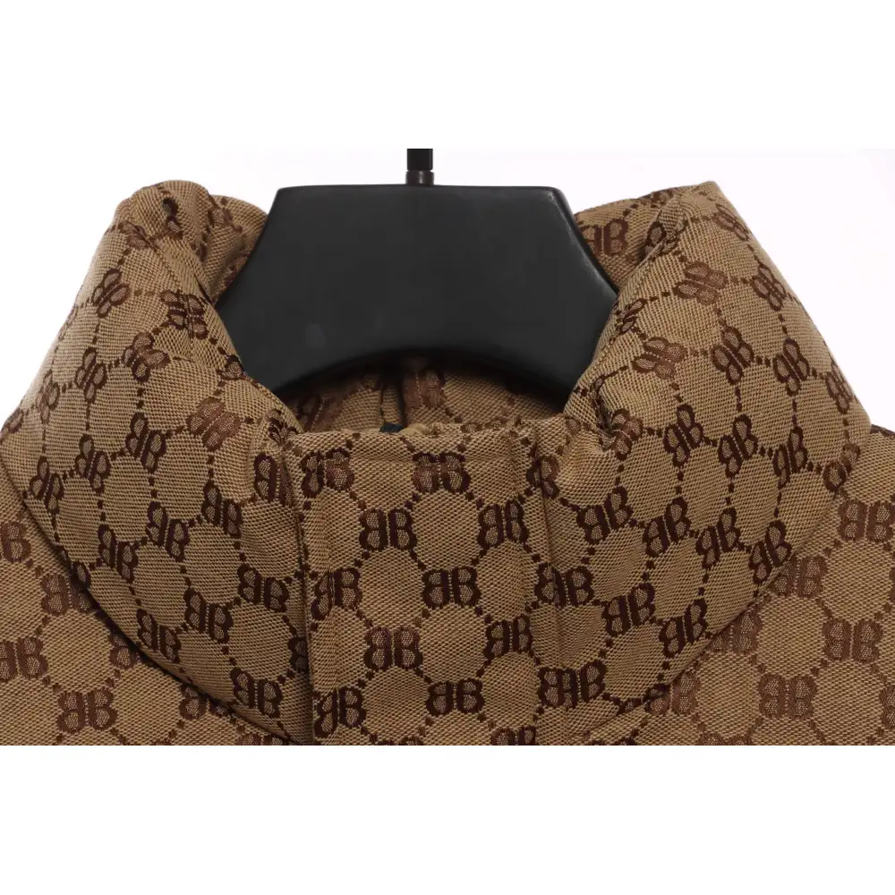 Top Quality Balenciaga & Gucci Full-print jacquard down jacket 