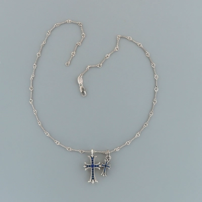 Top Quality Chrome Hearts Cross Necklace 02