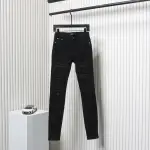 Top Quality AMIRI Ripped and diamante high street jeans