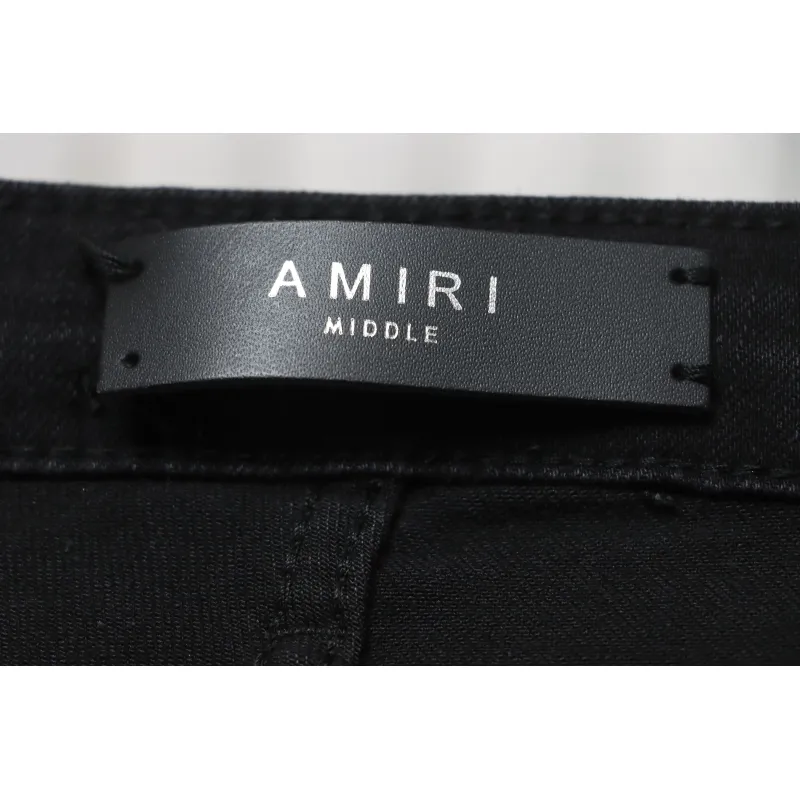 Top Quality AMIRI Ripped and diamante high street jeans