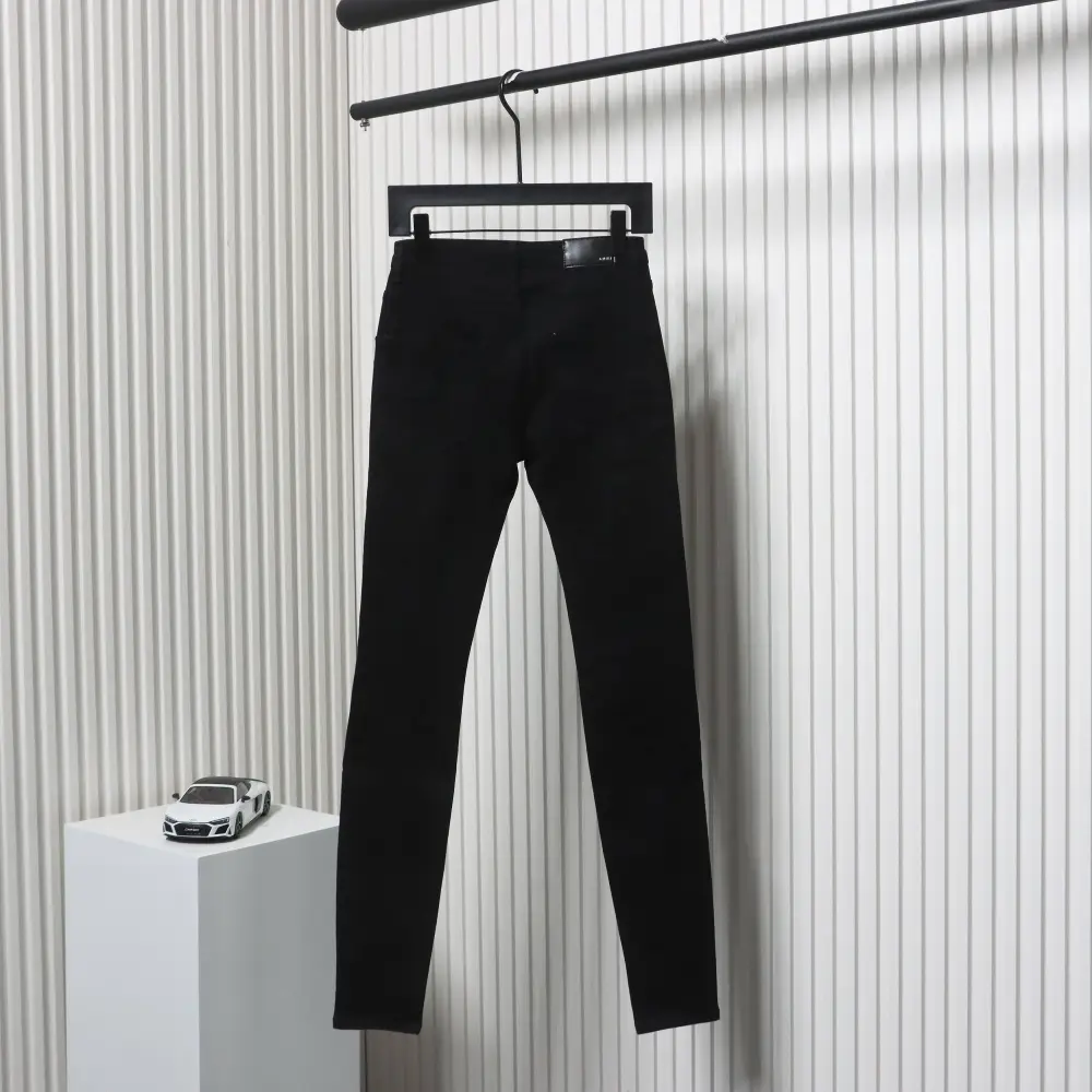 Top Quality AMIRI Ripped and diamante high street jeans