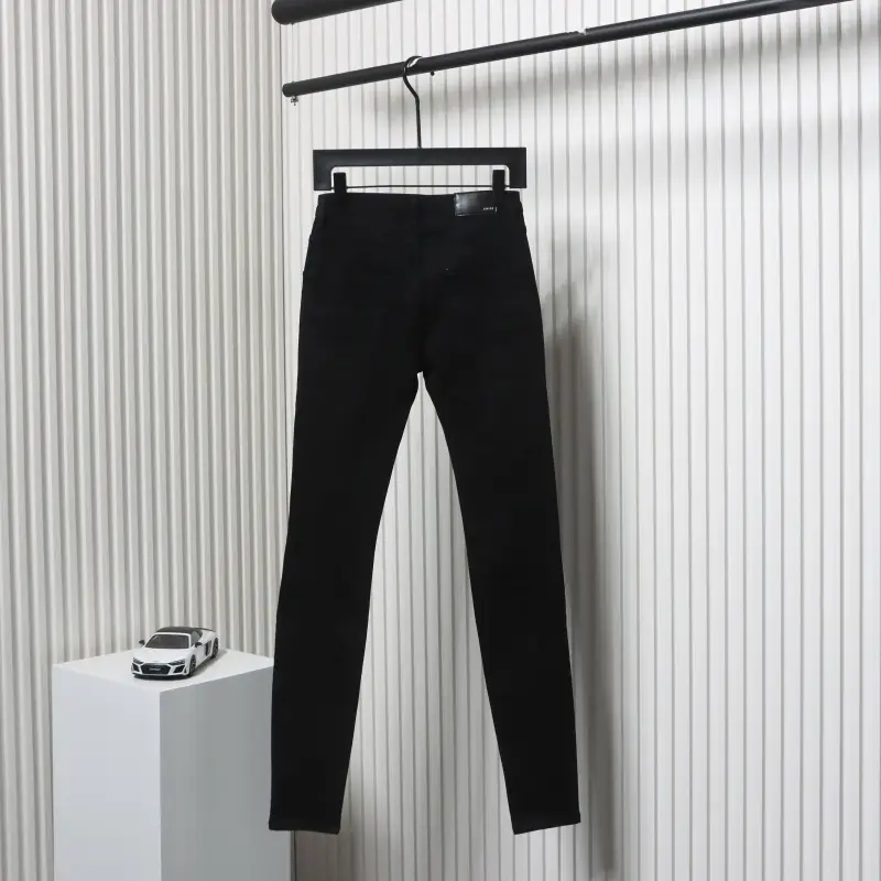 Top Quality AMIRI Ripped and diamante high street jeans