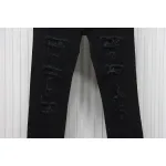 Top Quality AMIRI Ripped and diamante high street jeans