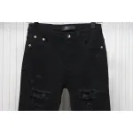 Top Quality AMIRI Ripped and diamante high street jeans