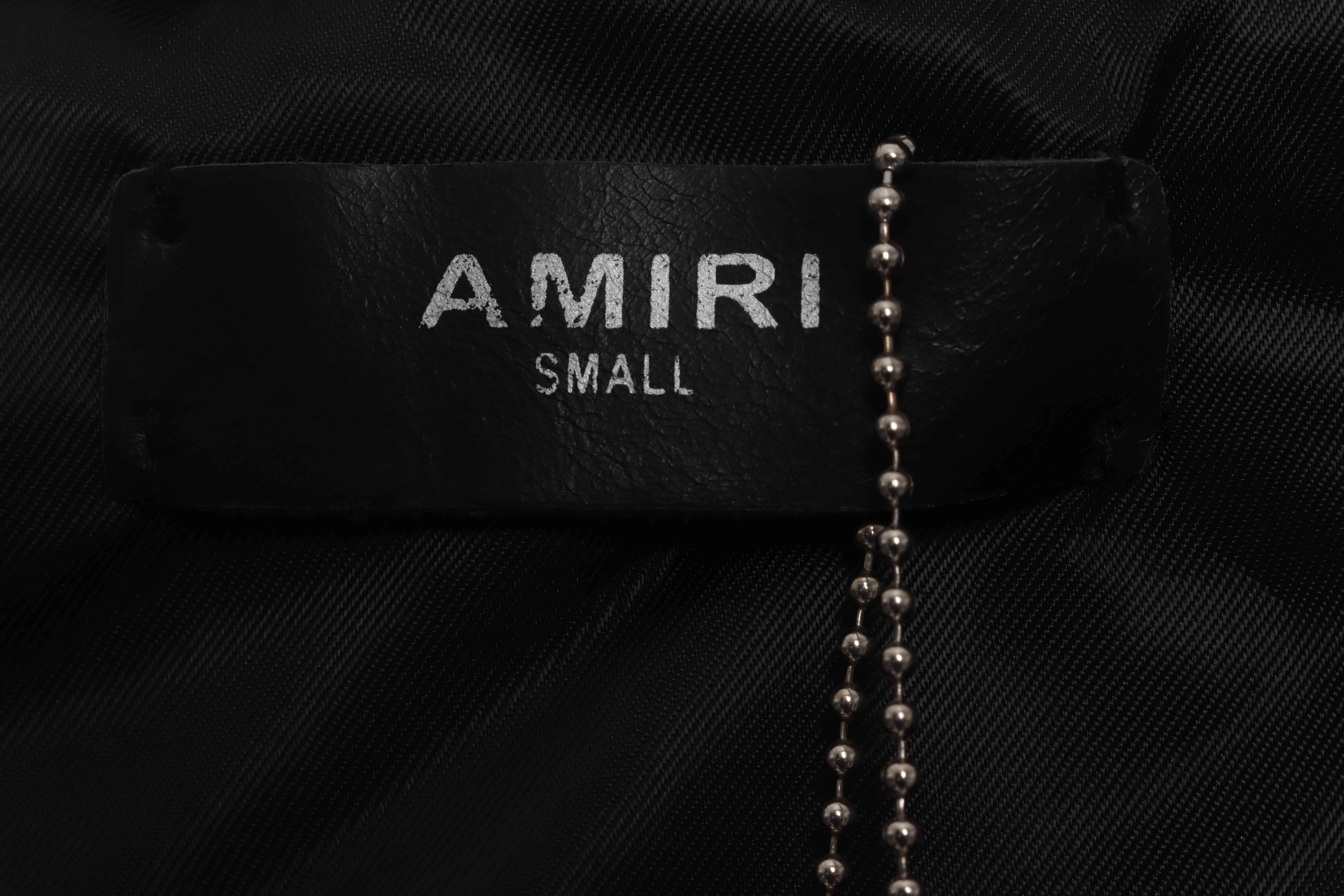     AMIRI Classic Colour Block Sleeve Jacket 