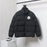 Top Quality Moncler micro-labelled patch zip stand-up collar down jacket 