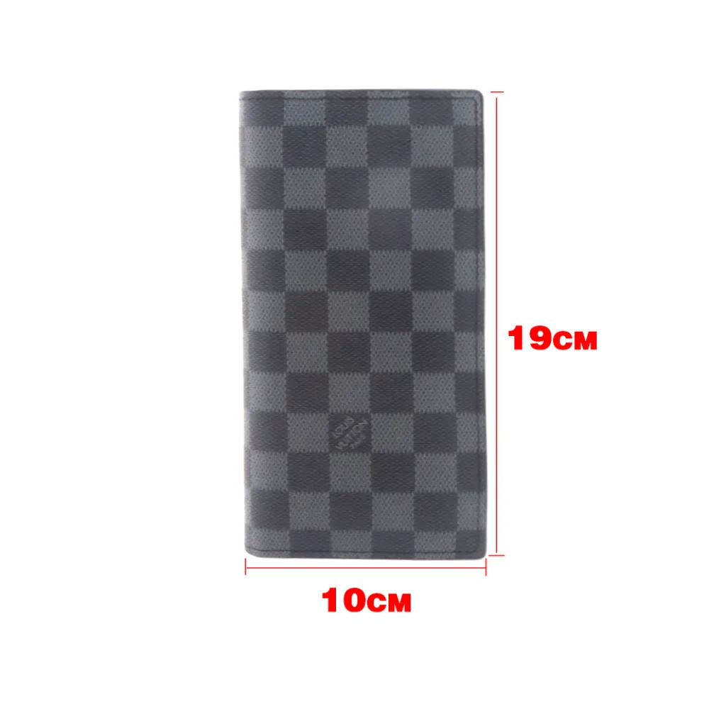 Top Quality Louis Vuitton Checkerboard Wallet Grey