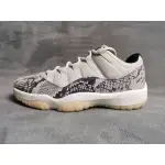 【Christmas Flash Sale】Air Jordan 11 Retro Low Light Bone Snakeskin CD6846-002