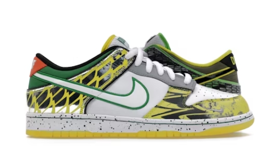 Nike Dunk Low What the Duck Away University of Oregon PE