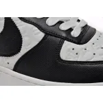 Louis Vuitton x Nike Air Force 1 Black White  7108-8