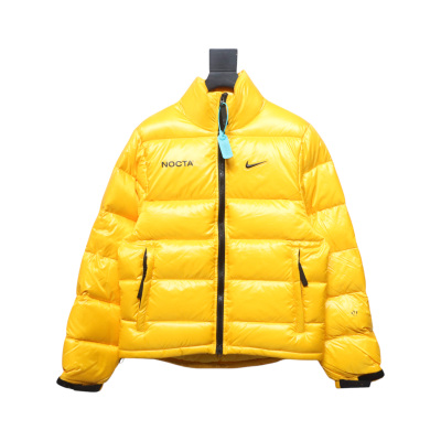 Top Quality Nike Drake NOCTA Stand Up Collar Down Yellow 01