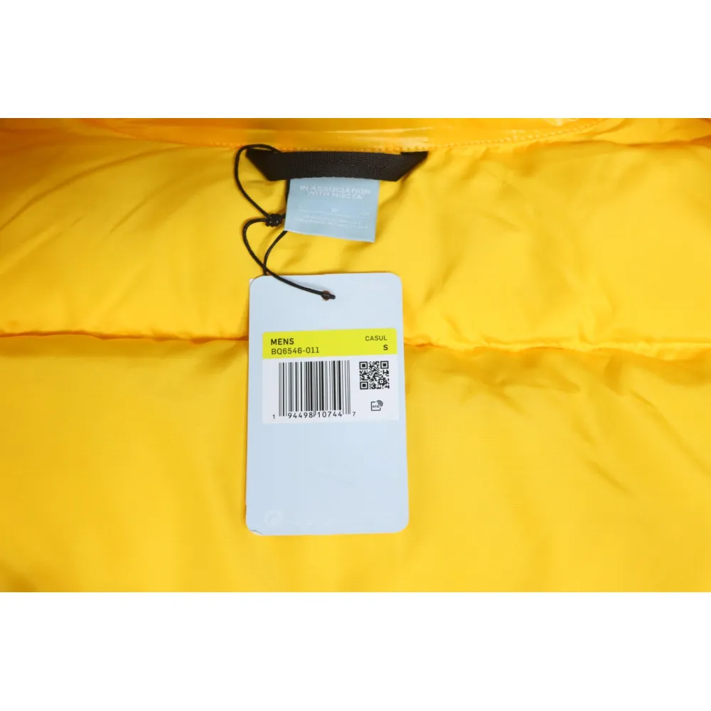 Top Quality Nike Drake NOCTA Stand Up Collar Down Yellow