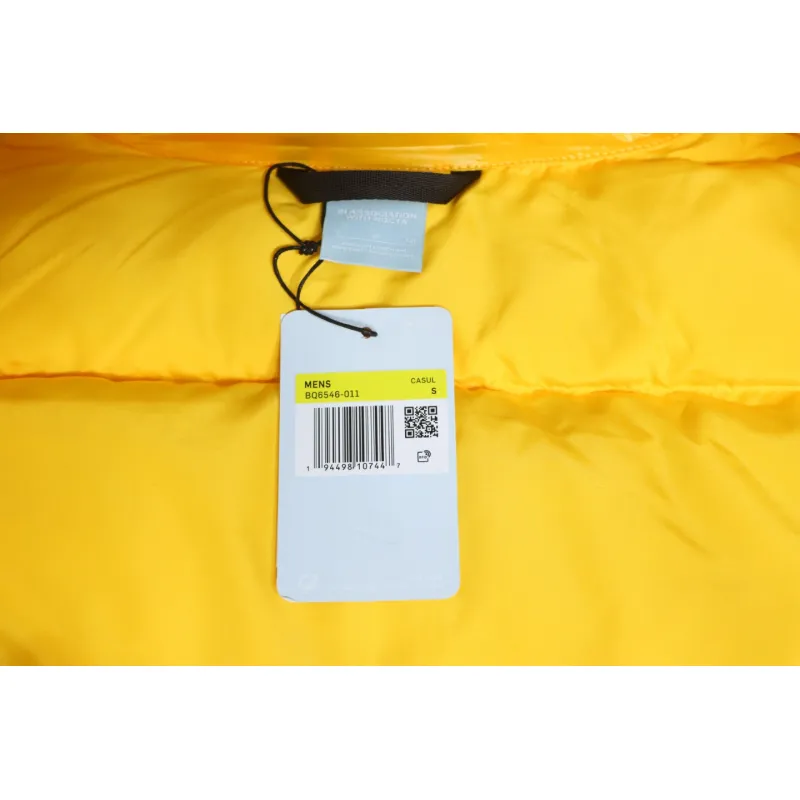 Top Quality Nike Drake NOCTA Stand Up Collar Down Yellow