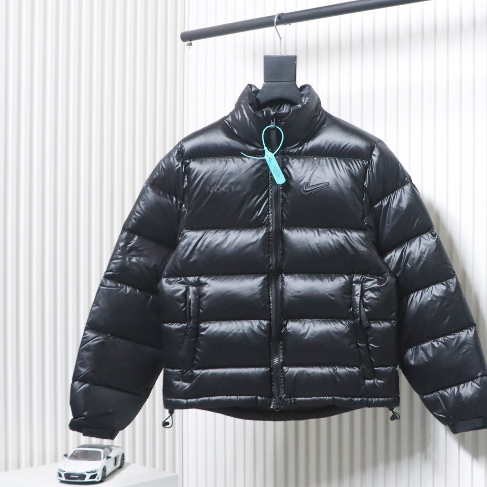 Top Quality Nike Drake NOCTA Stand Up Collar Down Black