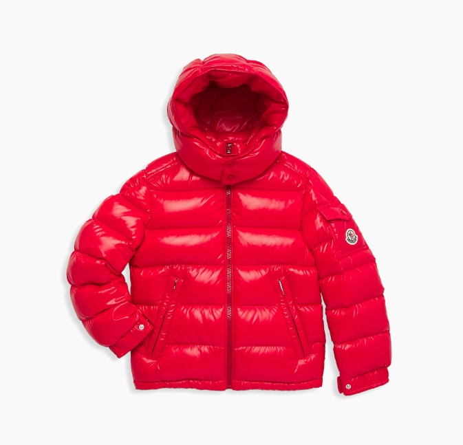     Moncler Little Boy's & Boy's New Maya Zip Up Jacket Red 