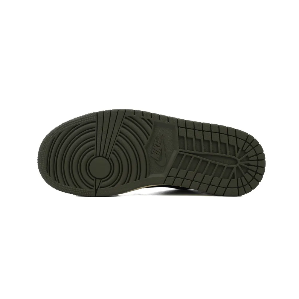 Pkgod Jordan 1 Retro Low OG SP Travis Scott Medium Olive