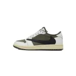 Pkgod Jordan 1 Retro Low OG SP Travis Scott Medium Olive