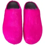 MARNI Slide Long-hair Calfskin Fussbett Sabot