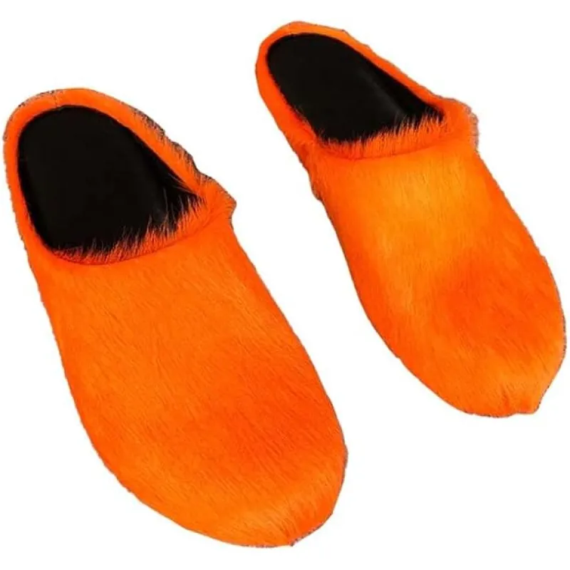 MARNI Slide Long-hair Calfskin Fussbett Sabot