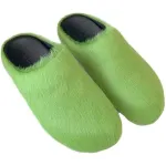 MARNI Slide Long-hair Calfskin Fussbett Sabot