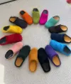 MARNI Slide Long-hair Calfskin Fussbett Sabot