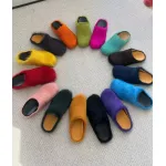 MARNI Slide Long-hair Calfskin Fussbett Sabot