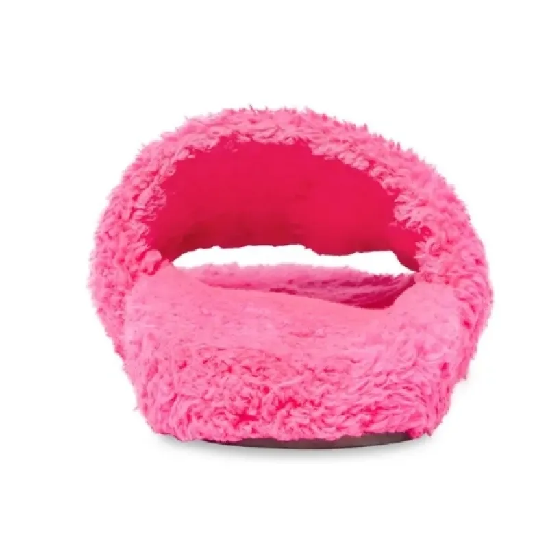Balenciaga Furry Slide Pink  