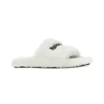 Balenciaga Furry Slide White 