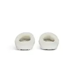 Balenciaga Furry Slide White 