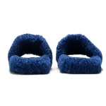 Balenciaga Furry Slide Blue 