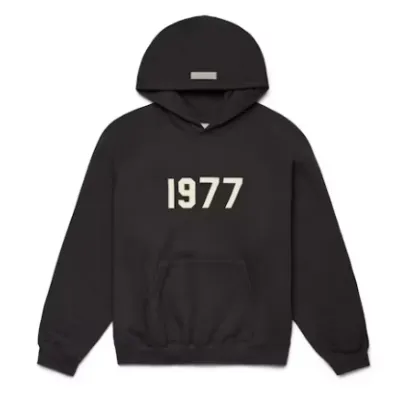 Top Quality Fear of God Essentials 1977 Hoodie Iron  01