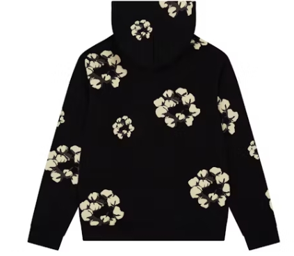 Denim Tears x CPFM Cactus Tears Wreath Hoodie Black 
