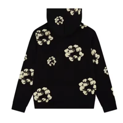 Denim Tears x CPFM Cactus Tears Wreath Hoodie Black  02
