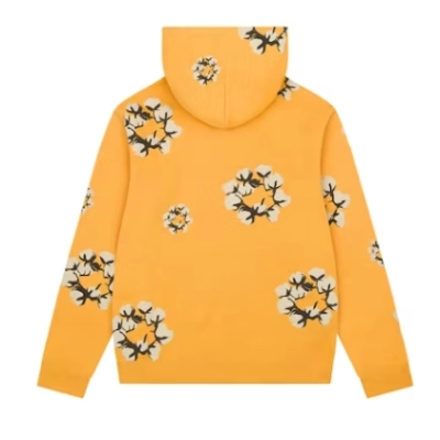 Denim Tears x CPFM Cactus Tears Wreath Hoodie Yellow  02