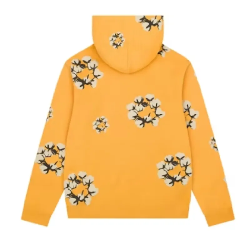Denim Tears x CPFM Cactus Tears Wreath Hoodie Yellow 