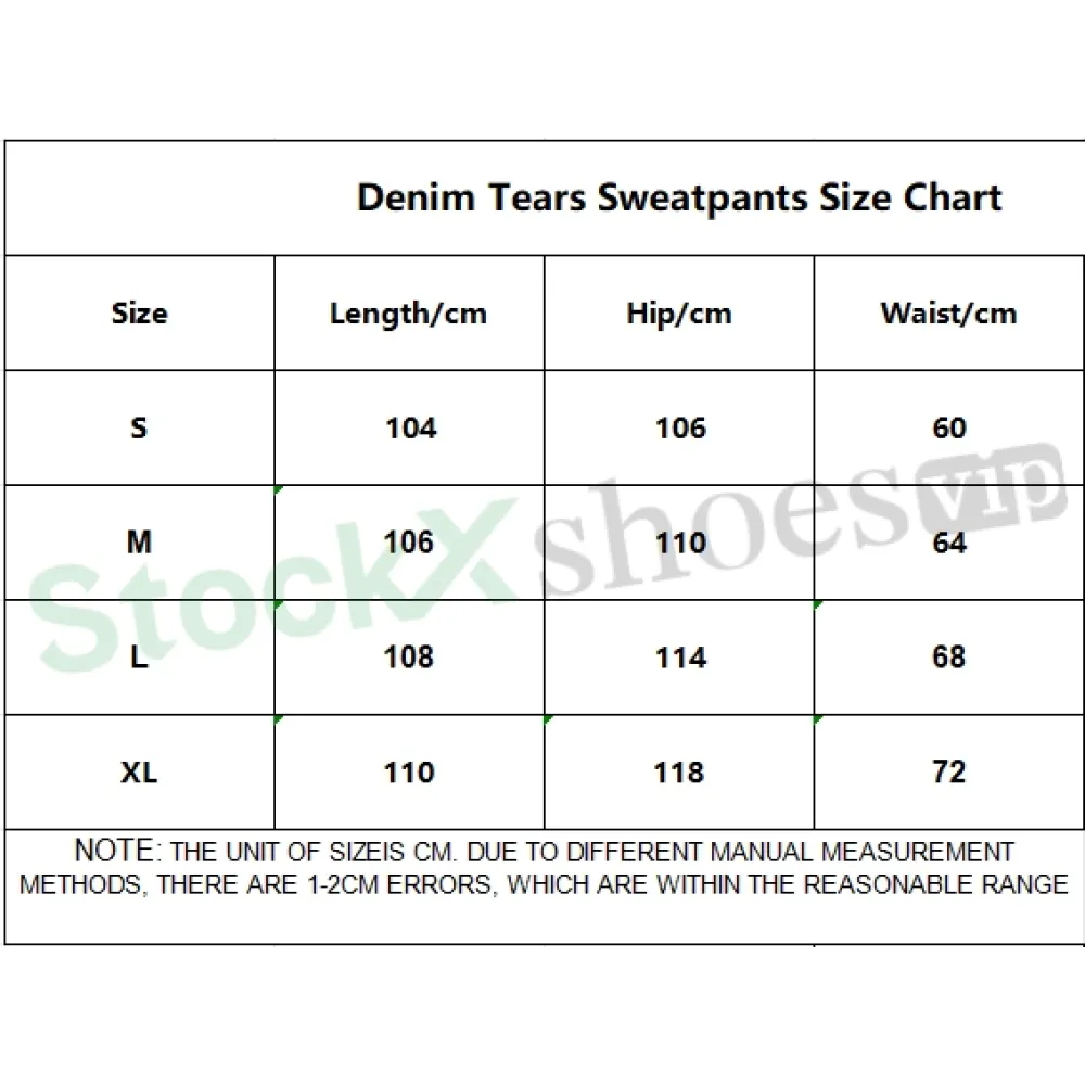 Denim Tears x CPFM Cactus Tears Wreath Sweatpants Yellow