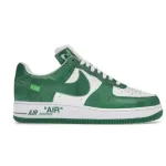 Louis Vuitton Nike Air Force 1 Low By Virgil Abloh White Green