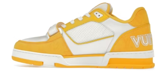    Louis Vuitton Trainer Monogram Denim Yellow