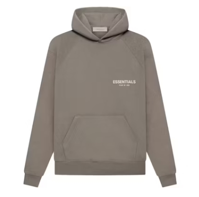 Top Quality Fear of God Essentials Hoodie Desert Taupe 